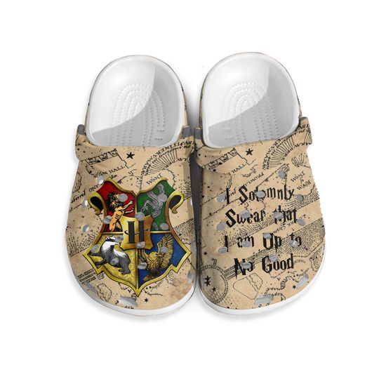 I Solemnly Swear That I Am Up To No Good Harry Potter 3D Funny Shoes