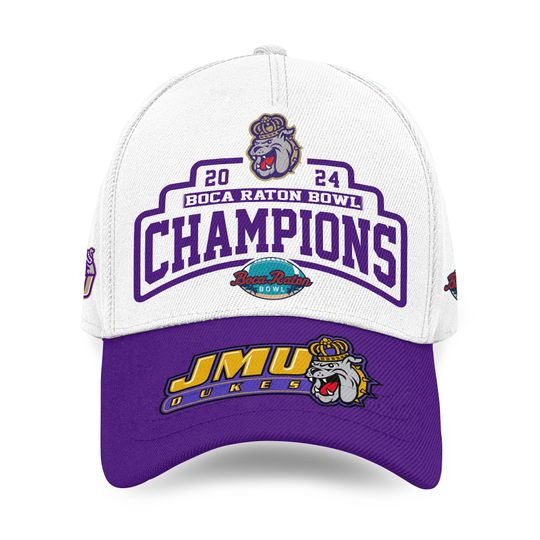 James Madison Dukes Football Baseball Cap