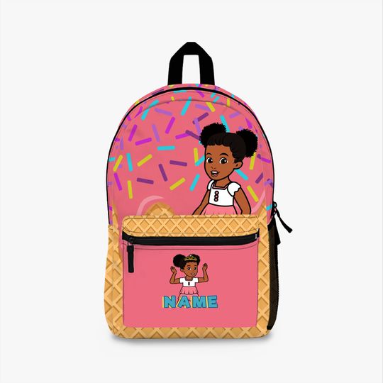 Personalized Gracie's Corner Backpack | Custom Name Bookbag | Back to School Bookbag for Girl | Girl Backpack | Gracies Corner Name Backpack