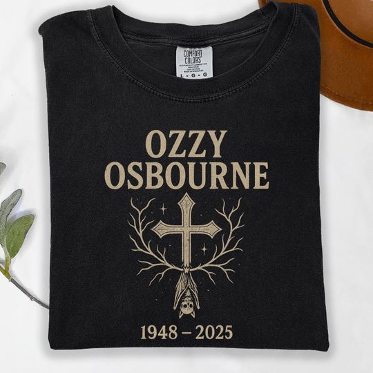 Ozzy Osbourne Vintage Rock T-Shirt, Heavy Metal Shirt, Retro Rock Music Tee, Gothic Rock Band Graphic Tee, Unisex Concert Shirt