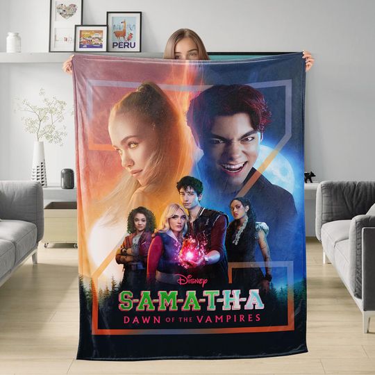 Disney Zombies 4 Fleece Blanket for Kids Fans, The Rise of Red Group, Perfect Gift for Girls
