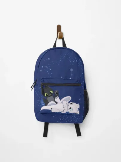 Dragon Kids Backpack, 1st Birthday Night Lights Toothless Baby Dragon Bag