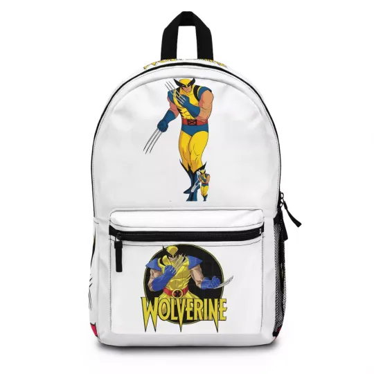 Wolverine Graphic Backpack - Stylish and Functional Tech Bag for Marvel Fans