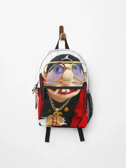 SML Rapper Jeffy Backpack Funny YouTuber Character Meme School Book Bag