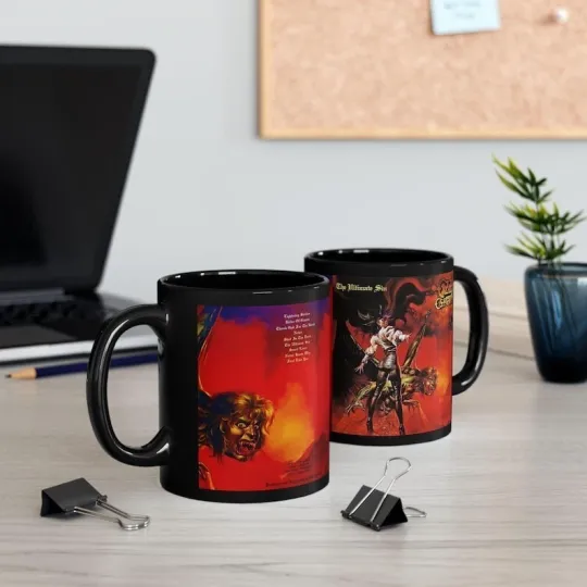 Ozzy Osbourne The Ultimate Sin Album Ceramic Mug