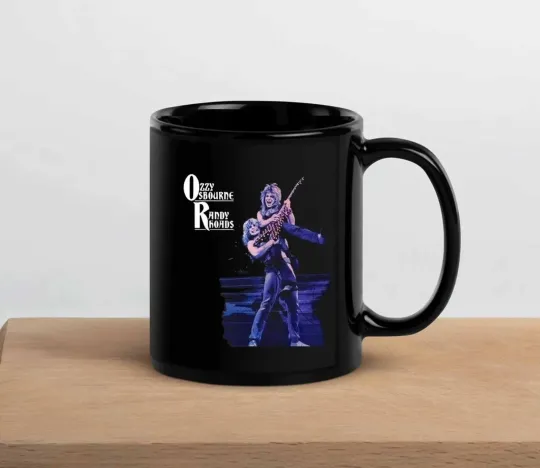 Ozzy Osbourne Randy Rhoads Tribute Coffee Mug