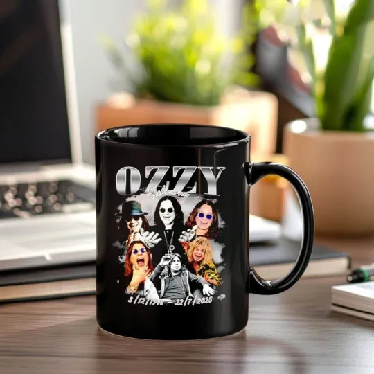 Ozzy Osbourne Ceramic Mug Coffee Tea Mug for Fans