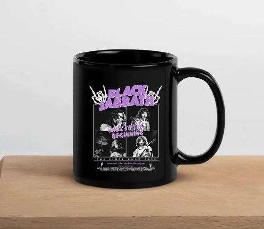 Black Sabbath Final Show 2025 Coffee Mug | Music Fan Gift