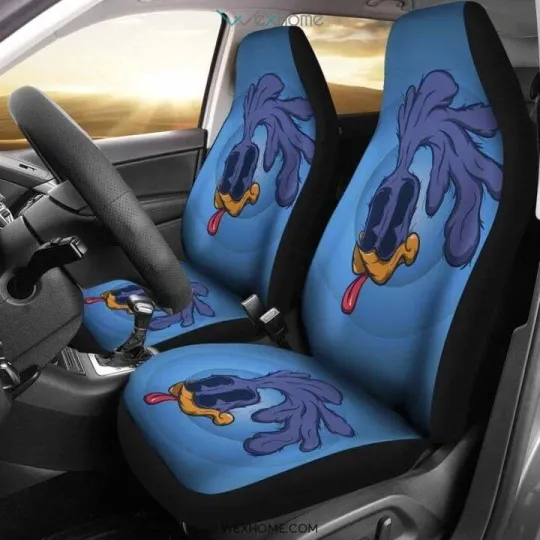 Road Runner Car Seat Covers Looney Tunes Cartoon Fan Gift Auto Accessories