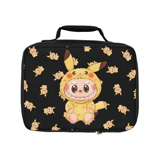 Labubu PKM Lunch Bag - Back to School Insulated Lunch Tote for Kids, Cute Lunch Sack, Lunchbox for Children, School Lunch Bag