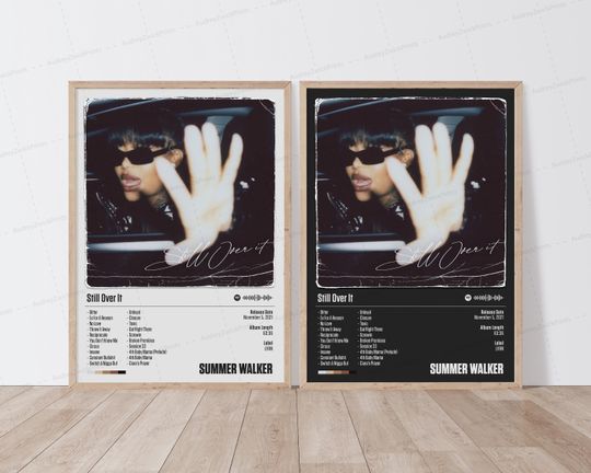 Summer Walker Poster | Still Over It Poster | Music Poster | Album Cover Poster | Tracklist Poster | Summer Walker