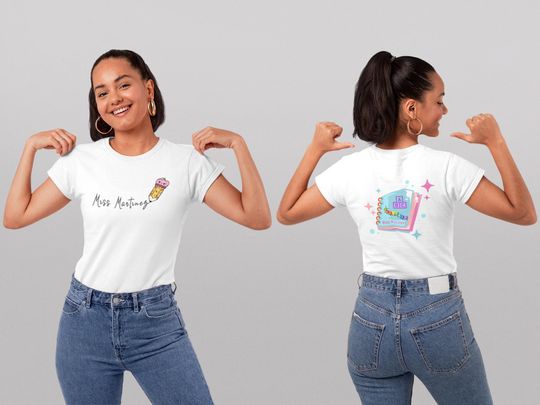 Whimsical Teacher T-Shirt, Fun School Tee, Back to School Gift, Unisex Softstyle Tee, Unique Class Apparel, School t shirt, Back to School