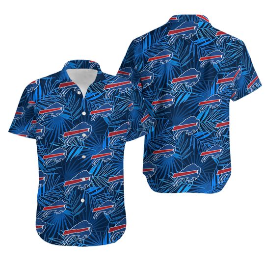 Buffalo Tropical Pride Hawaiian Shirt, Football Shirt, Summer Picnic