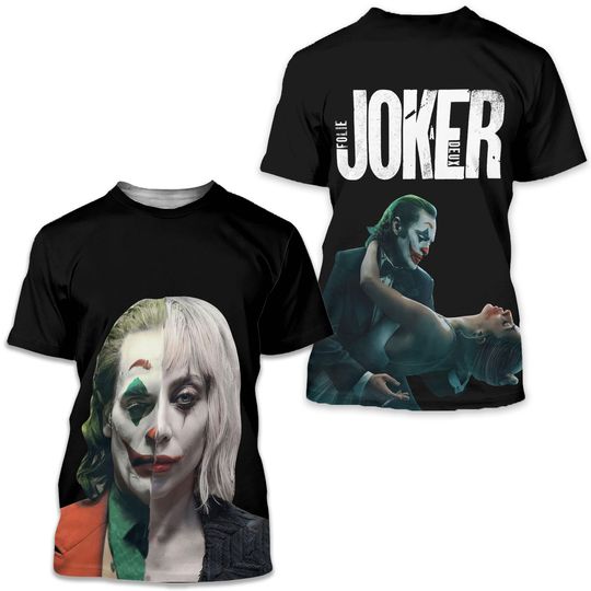 Joker Harley Quinn Folie A Deux 3D T-Shirt