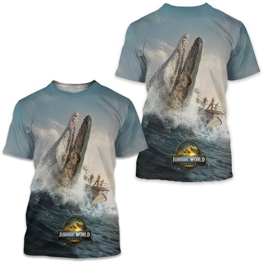 4DX Poster For Jurassic World Rebirth Only In Theaters July 2 2025 3D Shirt