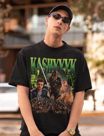 KASHYYYK T-SHIRT- Star Wars Planet,Kashyyyk Shirt,Chewbacca Shirt,Wookie Shirt,Star Wars Merch,Star Wars Gift,Chewbacca Tshirt,Disney Shirt