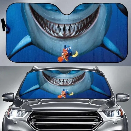 Finding Nemo Funny Car Sun Shade Custom