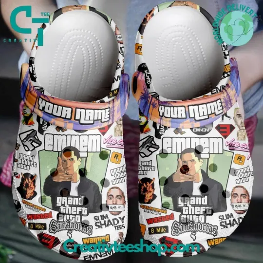 Eminem x Grand Theft Auto Special Clogs