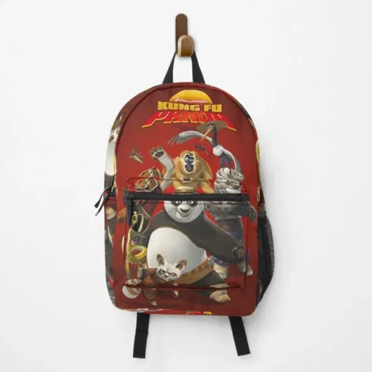 Kung Fu Panda 2 Poster Backpack, Movie-Themed School & Travel Bag