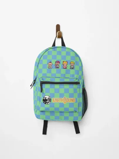 Mint Flavor Mother Earthbound Backpack, Retro Game School Bag for Fans