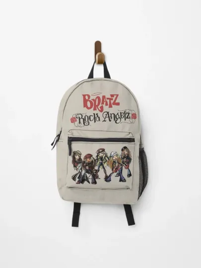 Bratz Rock Angelz Group Backpack, Y2K Fashion Doll Retro Girl Fan Bag