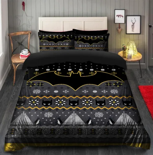 Batman Christmas Full Bedding Set