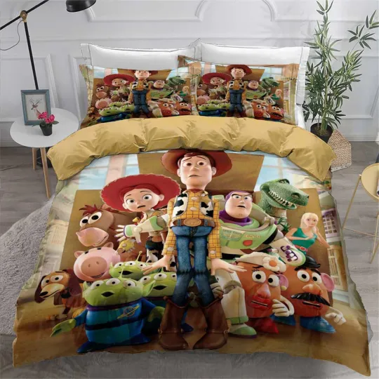 Toy Story Single King Single Double Queen King Bedding Set