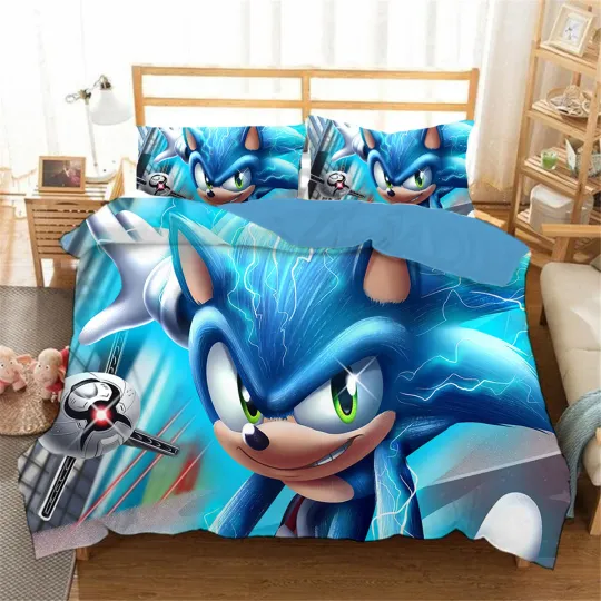 Sonic The Hedgehog Bedding Set