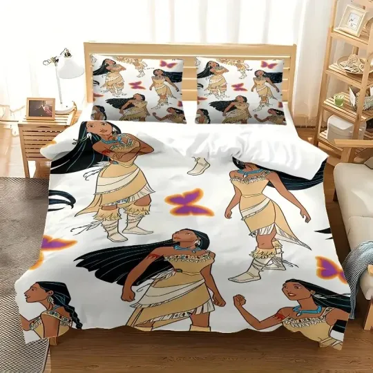 Pocahontas Princess Sometimes The Path Is Not The Easiest Path Bedding Set