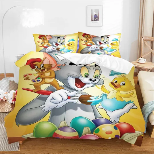 Tom And Jerry Bedding  Set