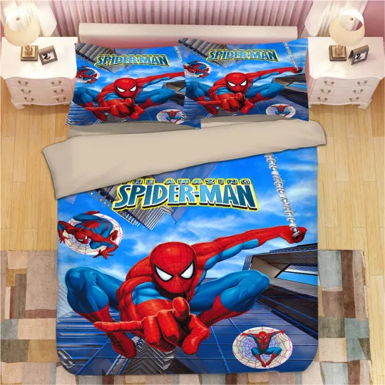 Spiderman Bedding Set