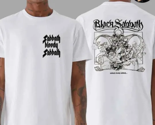 Black Sabbath Seventy Three 2025 Two Sided Unisex T-Shirt