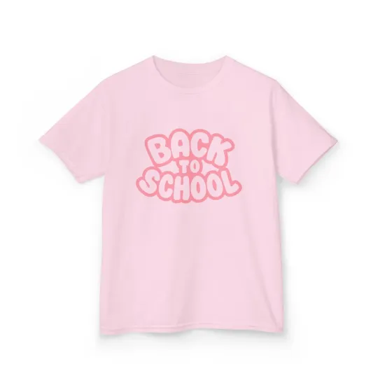 Back to School Kids Tee, Fun Cotton Tee for Boys and Girls, Cute School [...]
