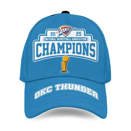 OKC Thunder 2025 Champions  Finals Classic Cap