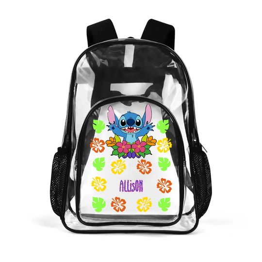 Stitch Transparent Backpack