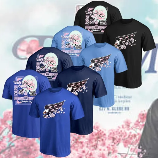Washington Cap 2025 50th Anniversary Cherry Blossom All Size Gift Fan