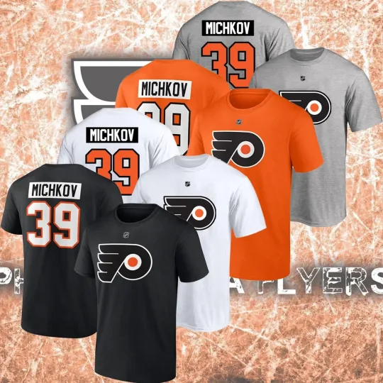 Matvei Michkov #39 Philadelphia F Name & Number Players Gift Fan