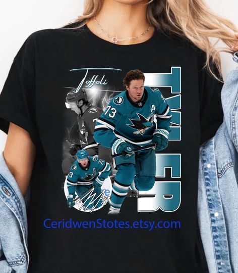 Tyler Toffoli Shirt Ice Hockey American Professional Hockey Championships Sport Merch Vintage Graphic Tee Gift Fan