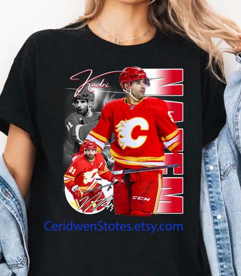 Nazem Kadri Shirt Graphic Sport Tshirt Player Best Seller Bootleg Unisex Women Man Vintage 90s Graphic Tee Gift Fans