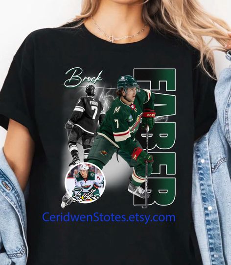 Brock Faber Shirt Graphic Sport Tshirt Player Best Seller Bootleg Unisex Women Man Vintage 90s Graphic Tee Gift Fans