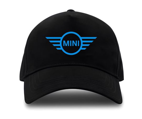 Mini cooper men's black cap | eco cotton auto moto hat | stylish car enthusiast cap | perfect gift for mini fans
