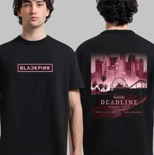 BLACKPINK Deadline World Tour 2025 For Los Angeles On July 12-13 2025 TShirt