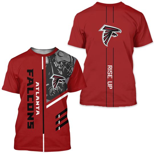 Atlanta Falcons Lightweight 3D T-Shirt