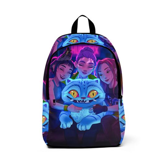 Kpop Demon Hunters Huntrix Tiger Backpack for Men and Women