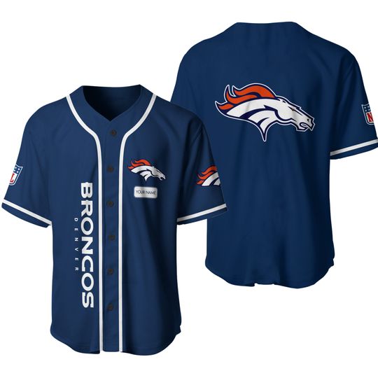 Denver Broncos football Baseball Jersey