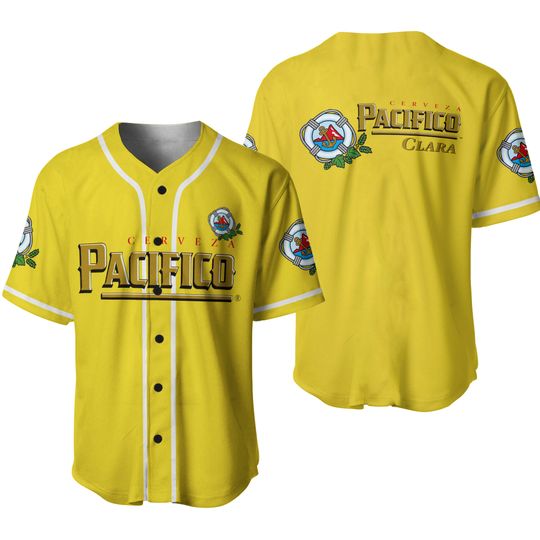 Pacifico Beer Baseball Jersey, Holiday Gift, Lover Beer jersey