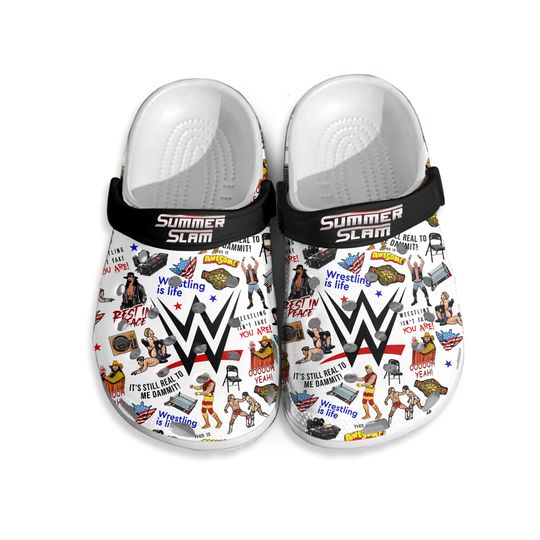 Wrestling Entertainment Summerslam Style Clogs