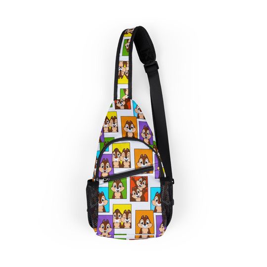 Discover Chip and Dale Disney Park Bag, Disney Backpack, Disney Sling Bag, Chest Bag, Disney Gift, Vacation Bag, Travel Bag, Fanny Pack, Belt Bag