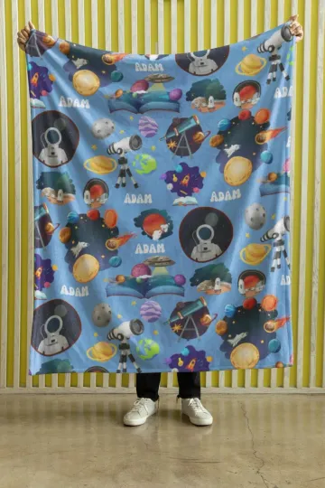 Fleece Blanket Custom Name Blanket Back To School Teacher Appreciation Gifts7