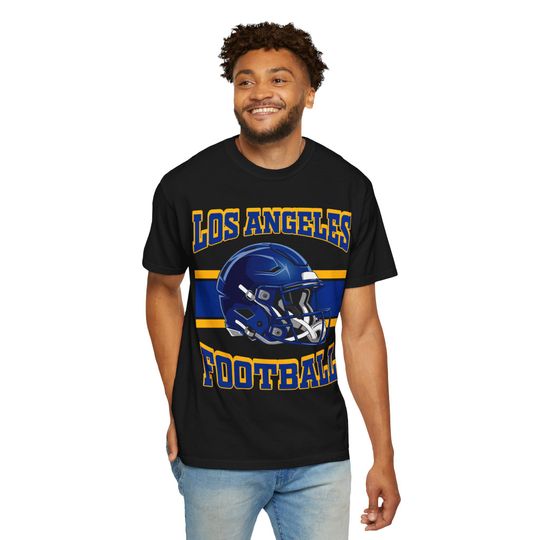 Team from the City of Angels Football T-Shirt, Retro Sports Shirt